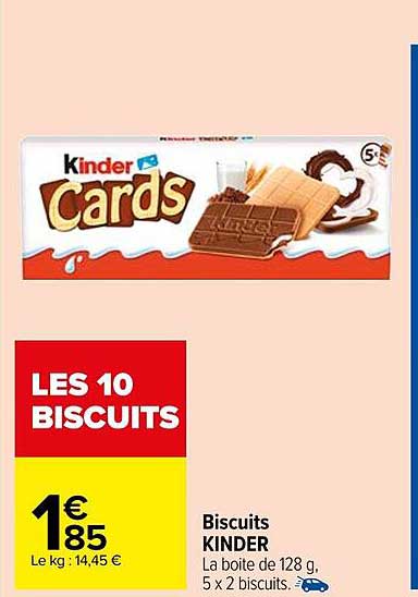 Biscuits Kinder