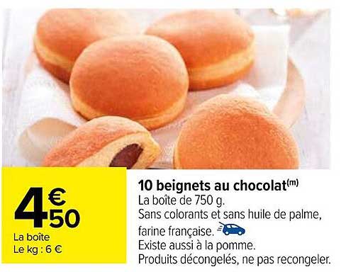 10 Beignets Au Chocolat