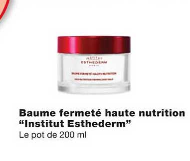 baume fermeté haute nutrition "institut esthederm"