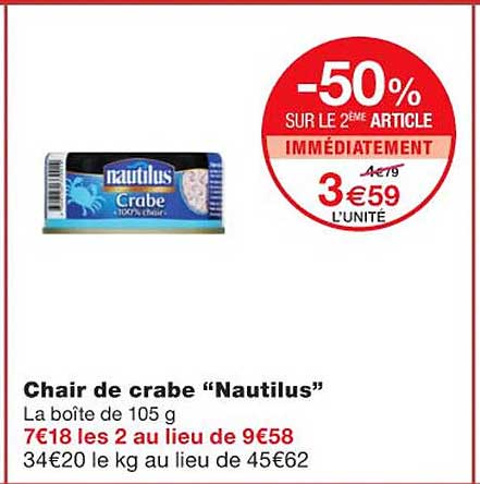 Chair De Crabe "nautilus"