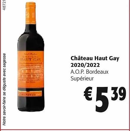 château haut gay 2020/2022
