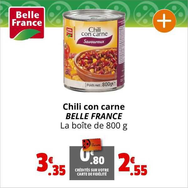 chili con carne belle france