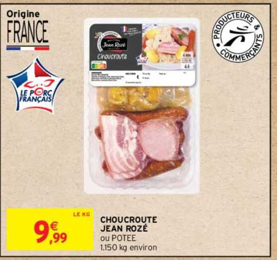 Choucroute Jean Rozé