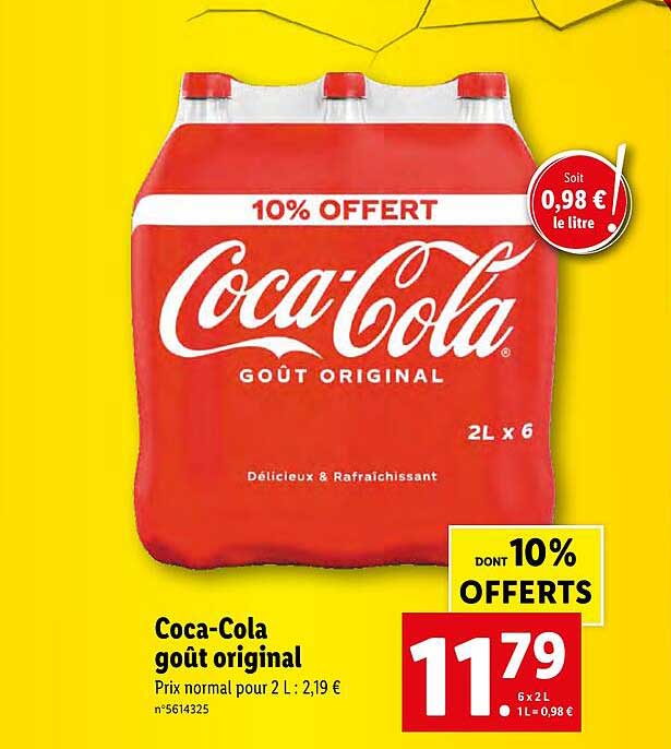 coca-cola goût original