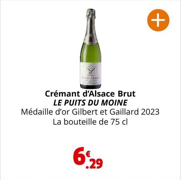 crémant d'alsace brut le puits du moine