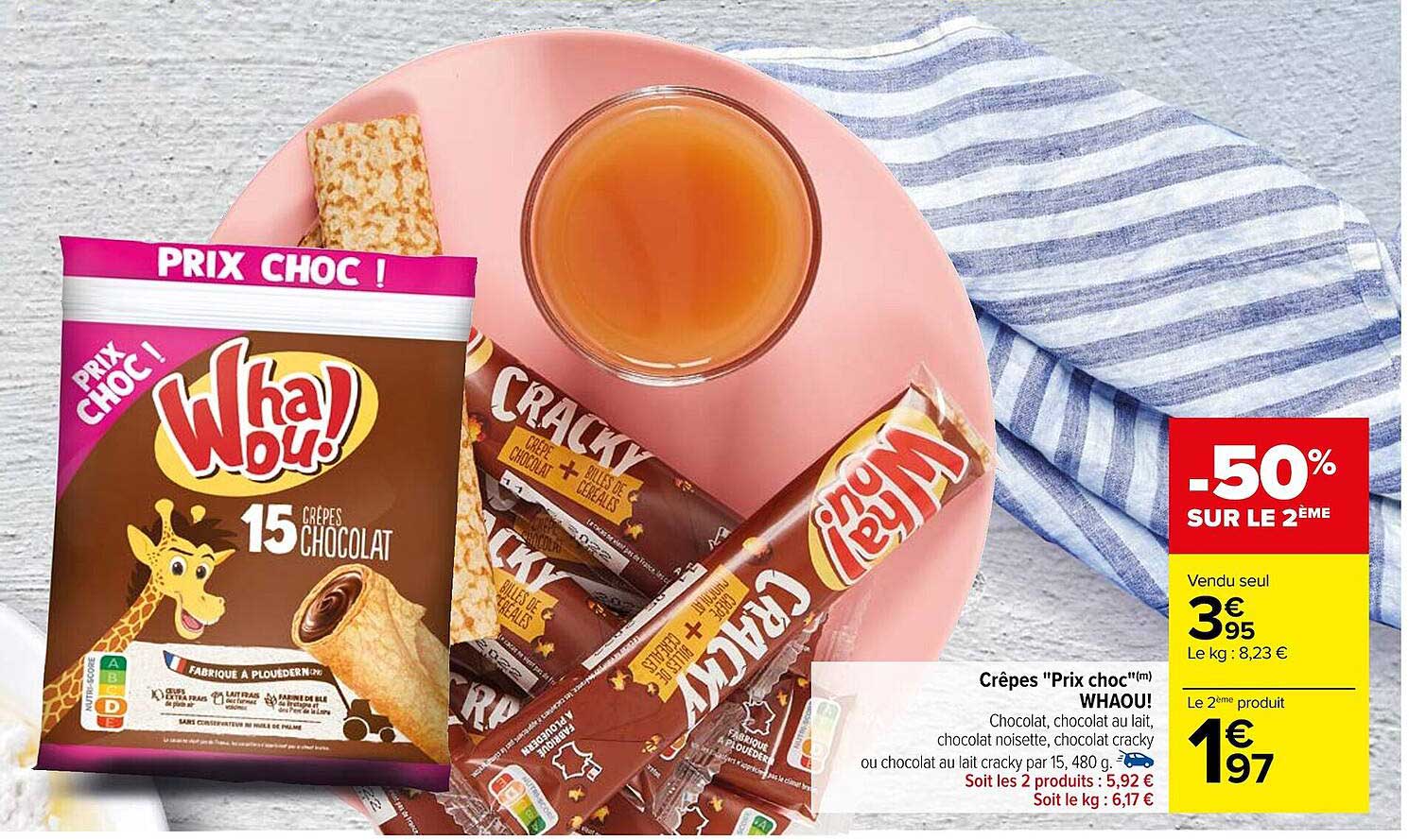 crêpes "prix choc" whaou!