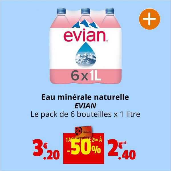 Eau Minérale Naturelle Evian