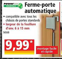 ferme-porte automatique powertec energy