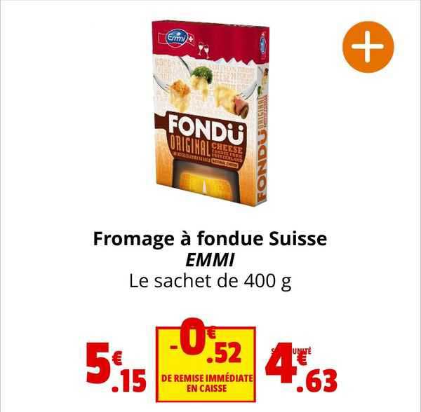 Fromage à Fondue Suisse Emmi