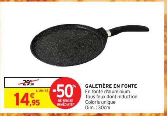 galetière en fonte