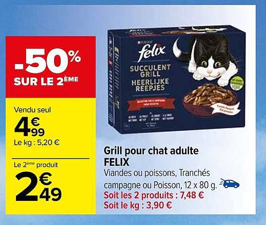 Grill Pour Chat Adulte Felix
