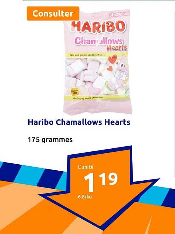 haribo chamallows hearts