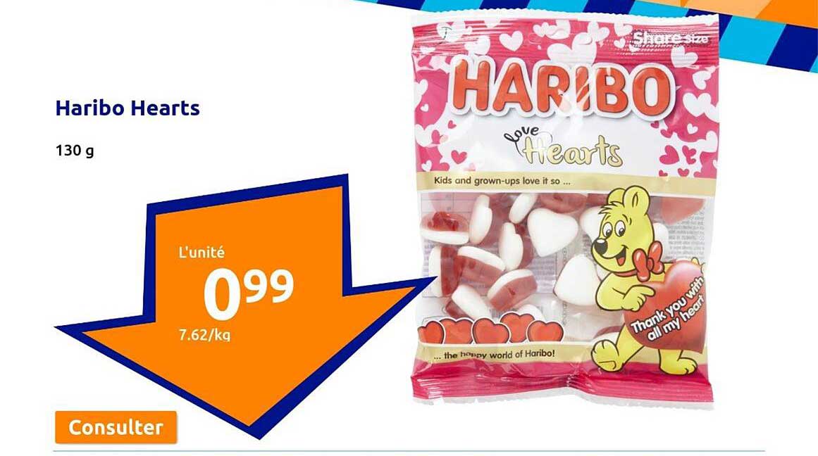 haribo hearts