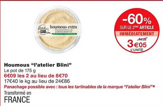 homous "l'atelier blini"