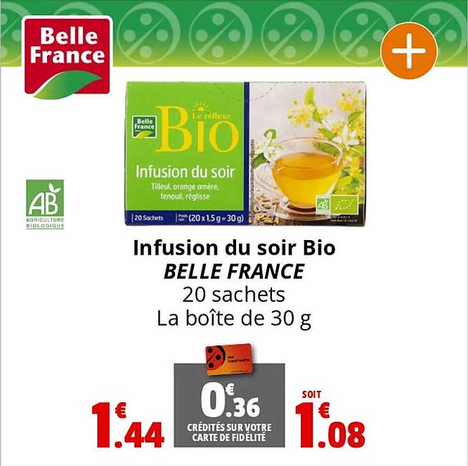 infusion du soir bio belle france