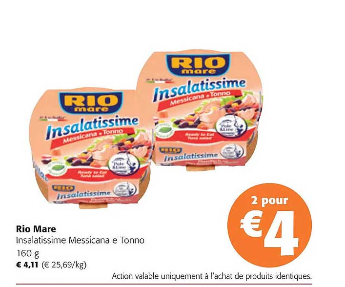 insalatissime messicana e tonno rio mare