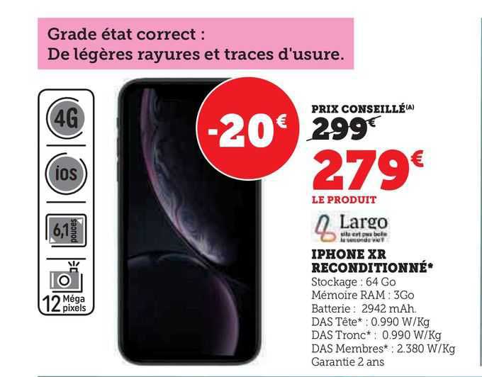 Iphone Xr Reconditionné