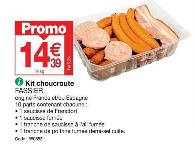 Kit Choucroute Fassier
