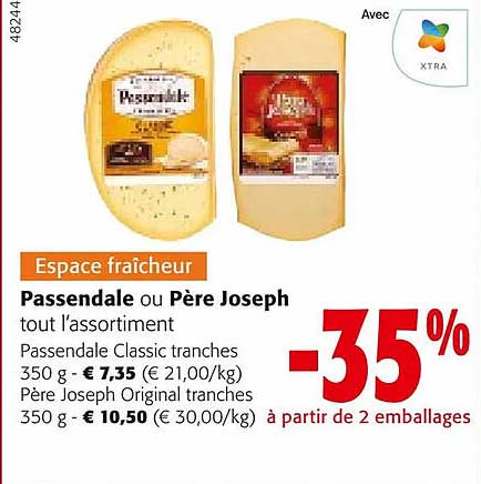 l'assortiment passendale ou père joseph