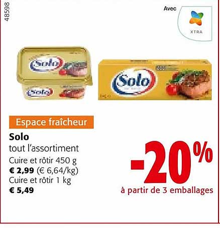 l'assortiment solo