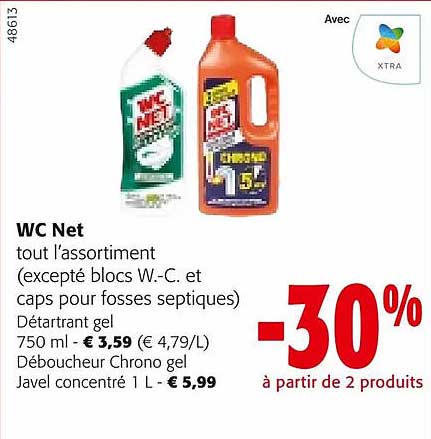 l'assortiment wc net