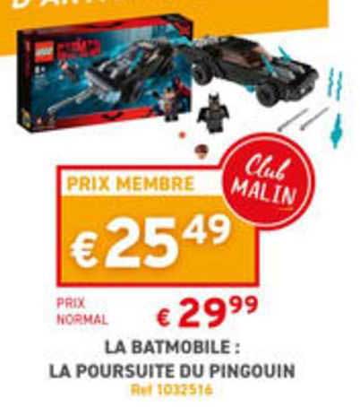 la batmobile : la poursuite du pingouin