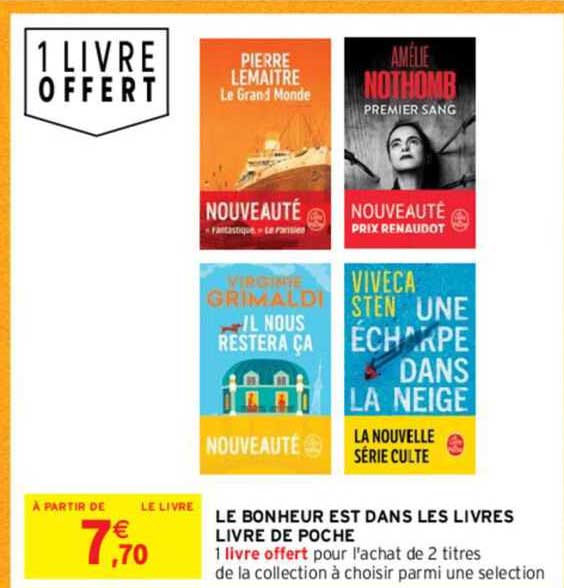 le bonheur est dans les livres livre de poche