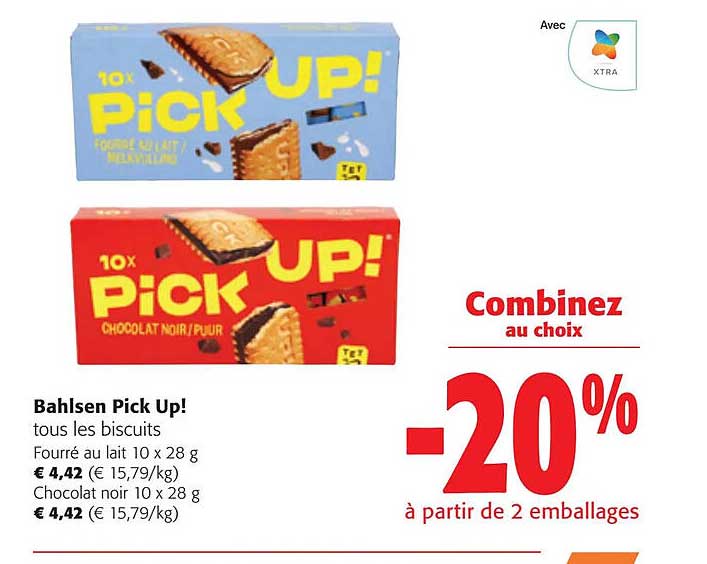 les biscuits bahlsen pick up !