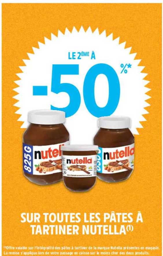 Les Pâtes à Tartiner Nutella