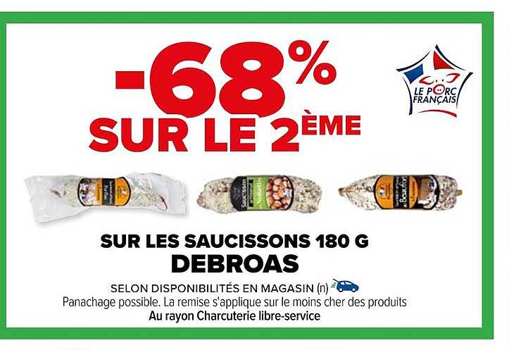 Les Saucissons 180 G Debroas