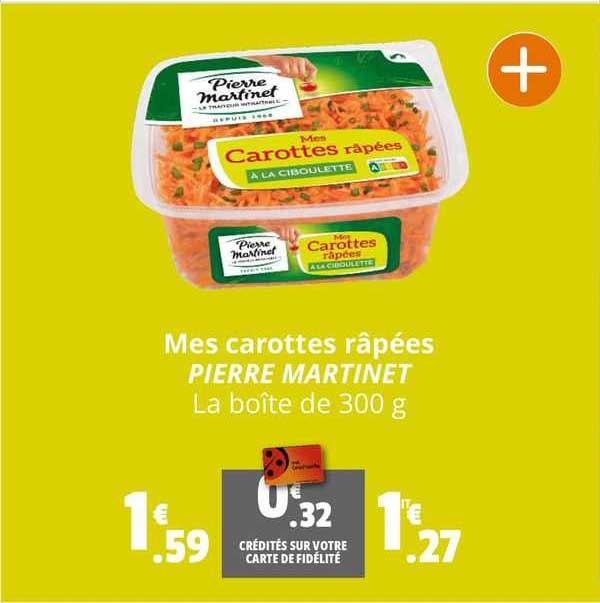 mes carotte râpées pierre martinet