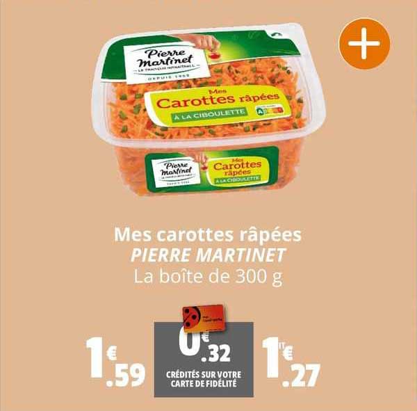 mes carottes râpées pierre martinet