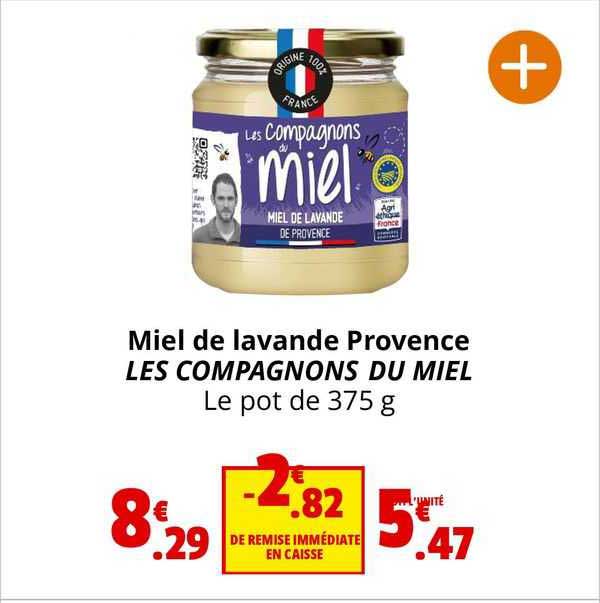 miel de lavande provence les compagnons du miel