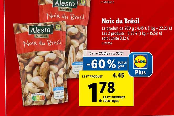 Noix Du Brésil Alesto