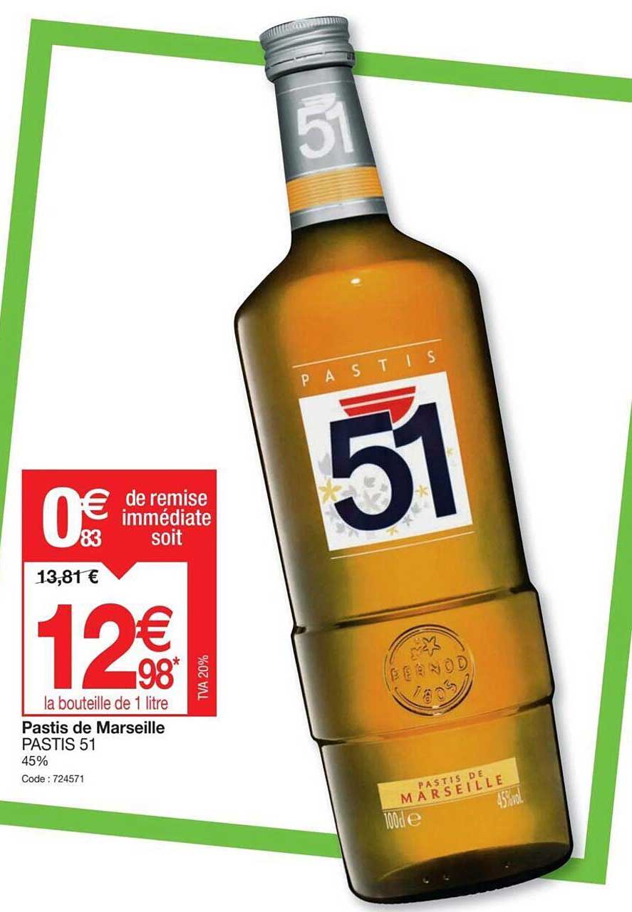 Pastis De Marseille Pastis 51