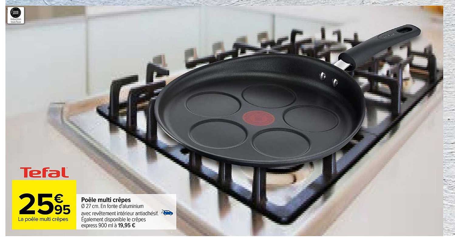 Poêle Multi Crêpes Tefal