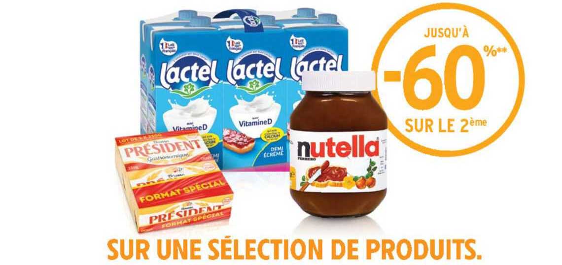 Produits Lactel, Président, Nutella
