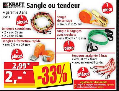 Sangle Ou Tendeur Kraft Werkzeuge