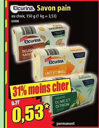 Savon Pain Elcurina