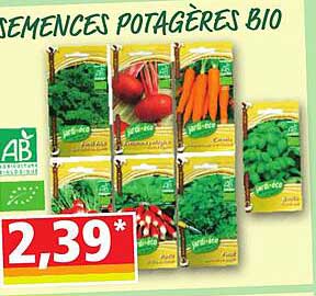 semences potagères bio