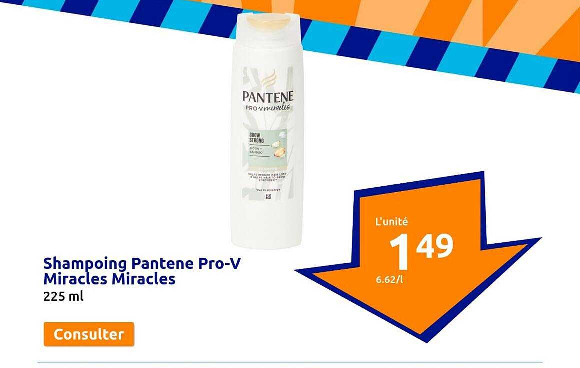 shampoing pantene pro-v miracles miracles