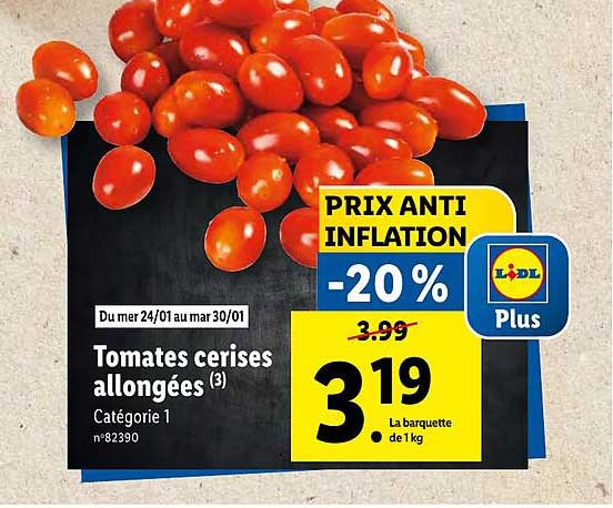 Tomates Cerises Allongées