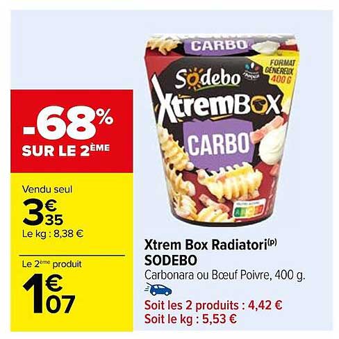 Xtreme Box Radiatori Sodebo