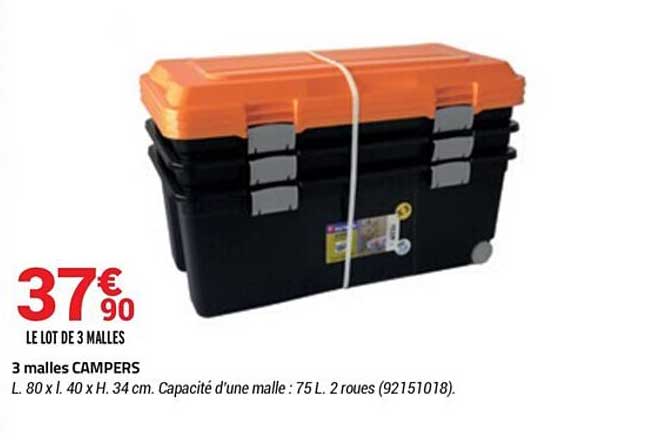 3 Malles Campers