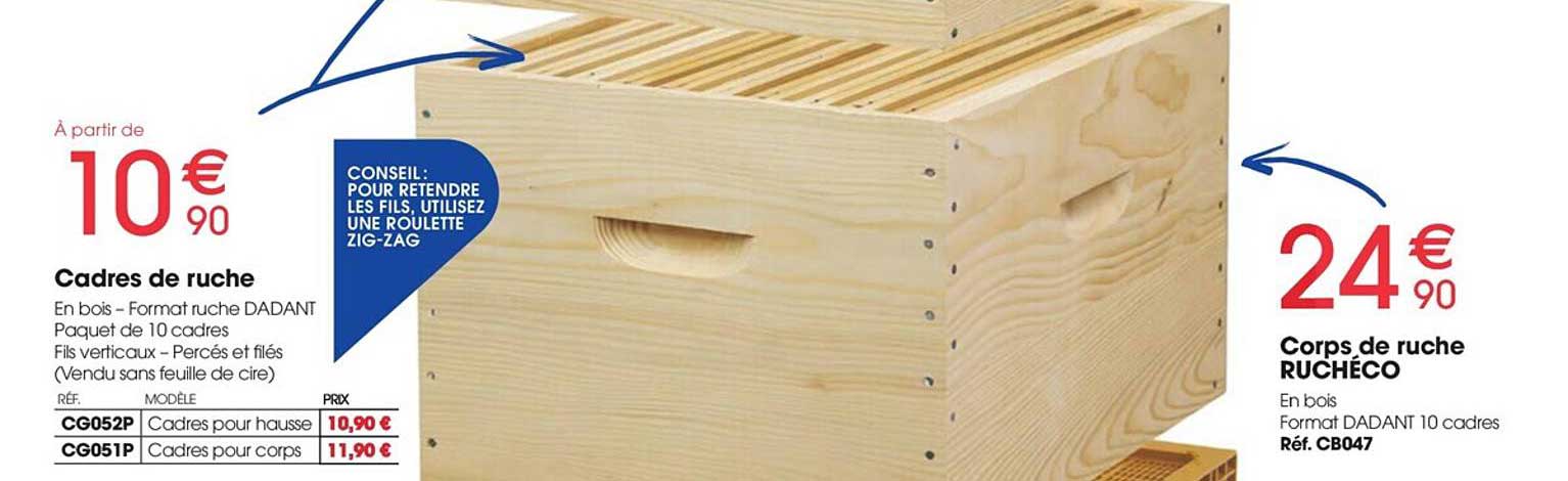 cadres de ruche corps de ruche ruchéco