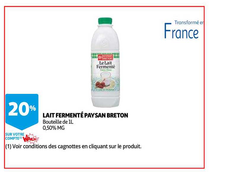 lait fermenté paysan breton