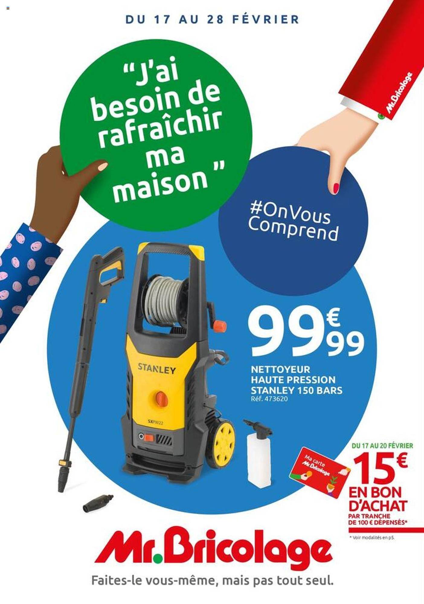 nettoyeur haute pression stanley 150 bars