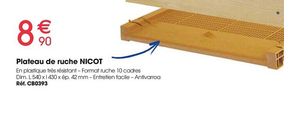 platesau de ruche nicot