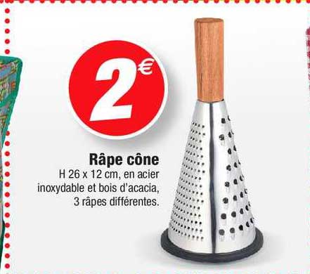 Râpe Cône
