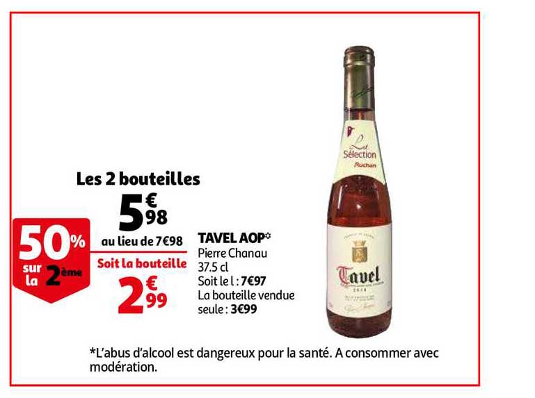 Tavel Aop Pierre Chanau -50% Sur Le 2ème